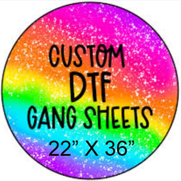 DIRECT TO FILM (DTF) GANG SHEET 22 x 36 Thumbnail