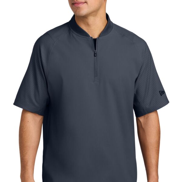 Adult Cage Short Sleeve 1/4 Zip Jacket Thumbnail