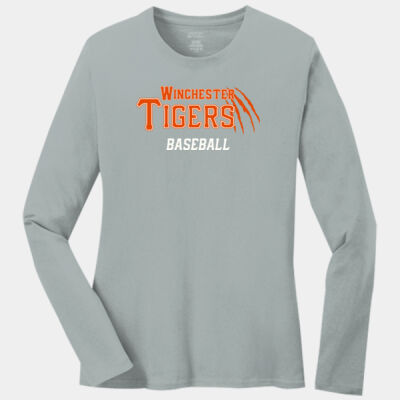 Ladies Long Sleeve Core Cotton Tee Thumbnail