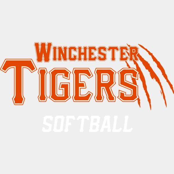 winchester tigers SOFTBALL FF store orange Thumbnail
